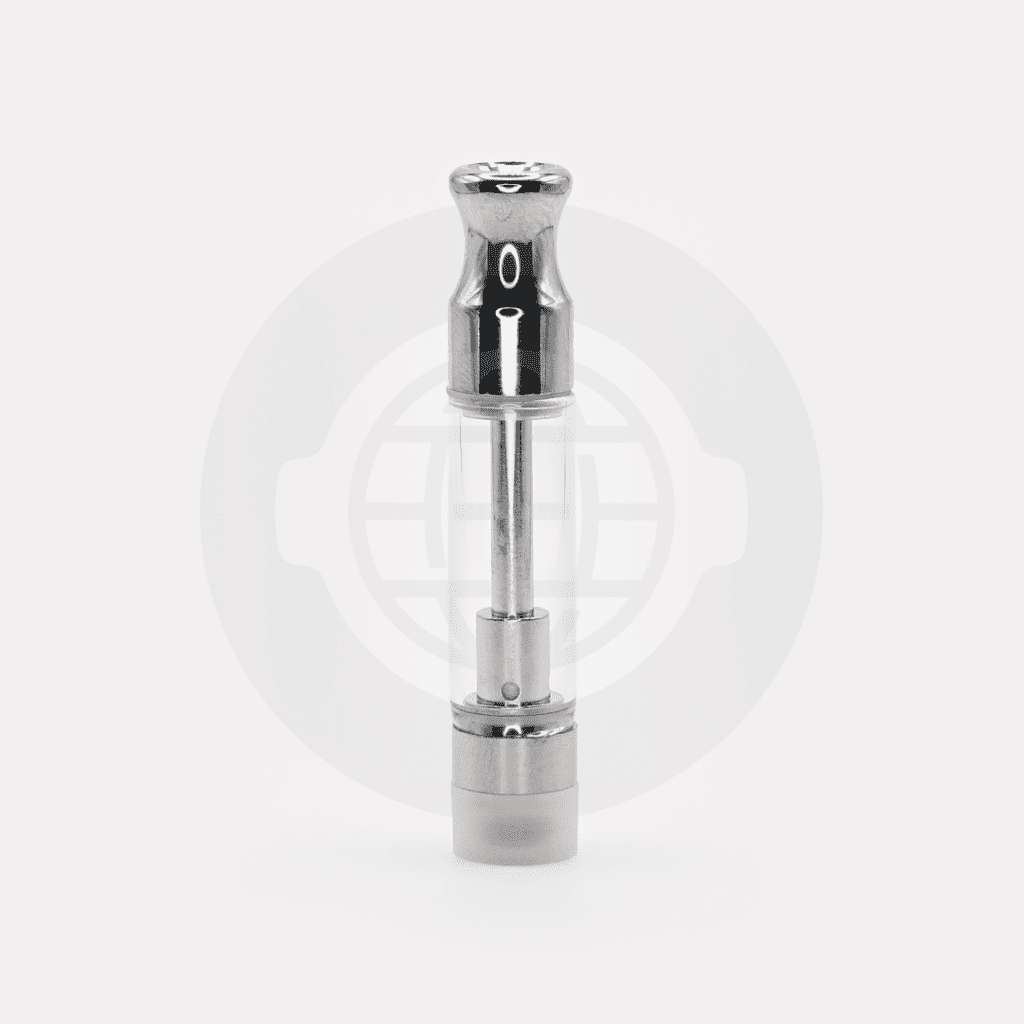 Silver Round Tip 510 Cart (1.0ml)